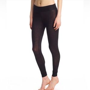 Commando Butter & Cashmere Black Layering  Pants Leggings M